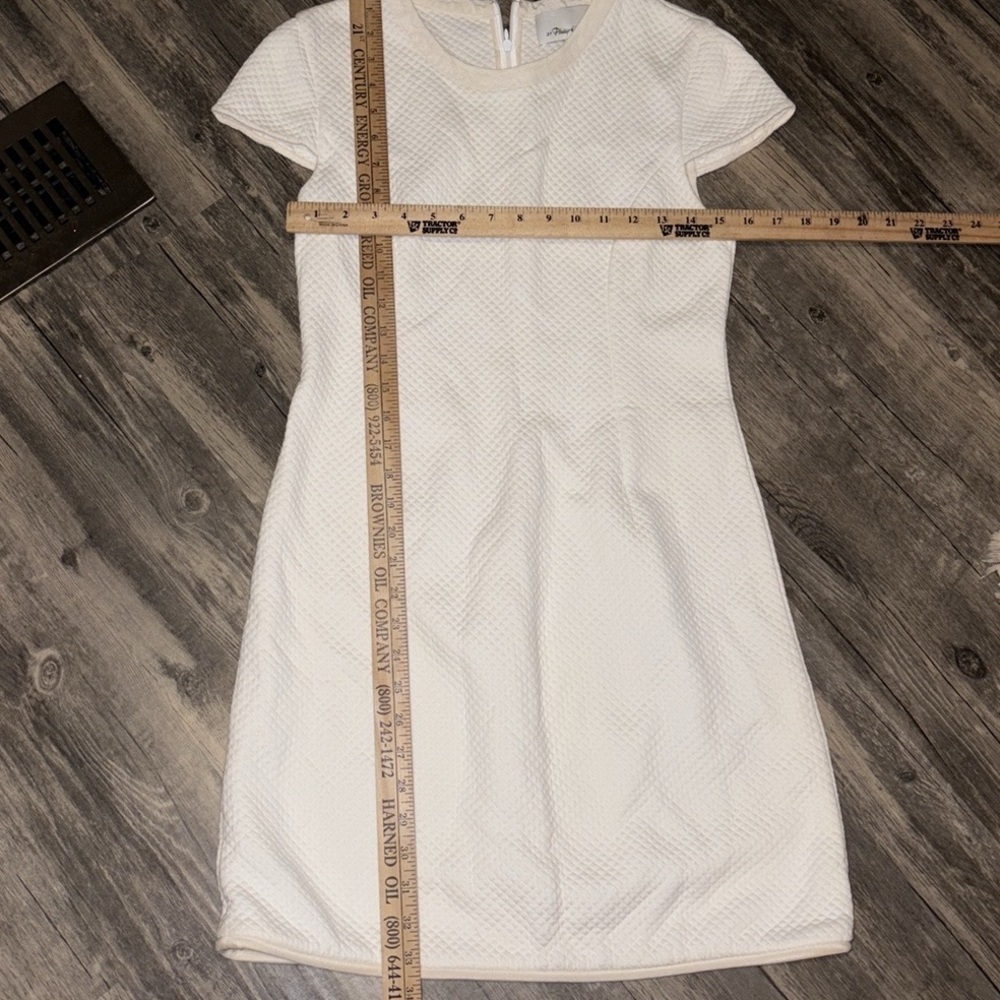 3.1 Phillip Lim woman’s textured white mini dress - size 8 - Picture 4 of 7